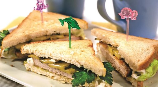 Сэндвич со свининой