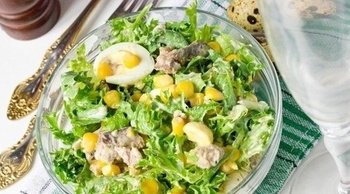 Салат из сардины в масле