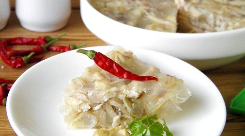 Студень из курицы