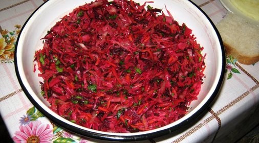 Салат из свежих овощей