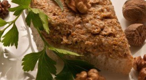 Грибная икра с орехами