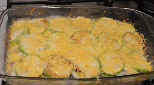 Кабачковый гратан