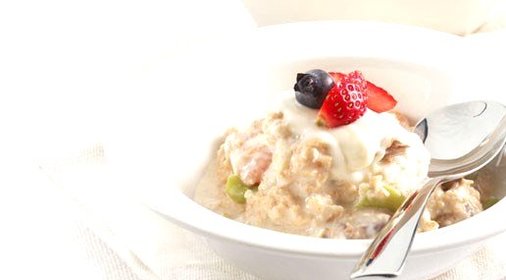 Яблочные мюсли