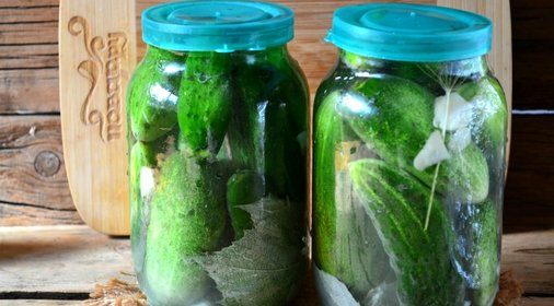 Малосольные огурцы хрустящие