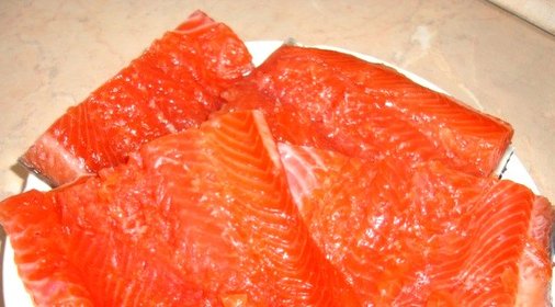 Засолка форели