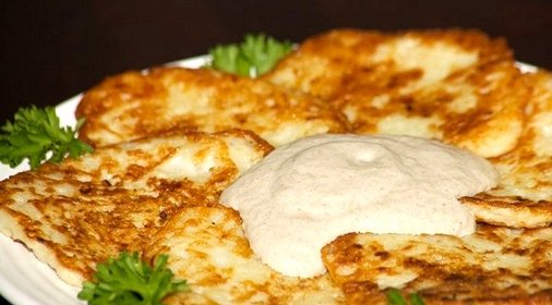 Картофельные оладушки