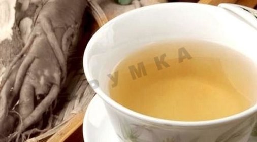 Зеленый чай с женьшенем