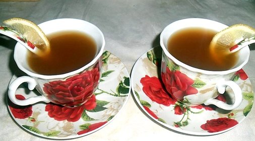 Витаминный чай с соком