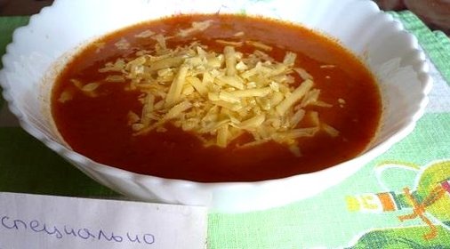 Томатный турецкий суп