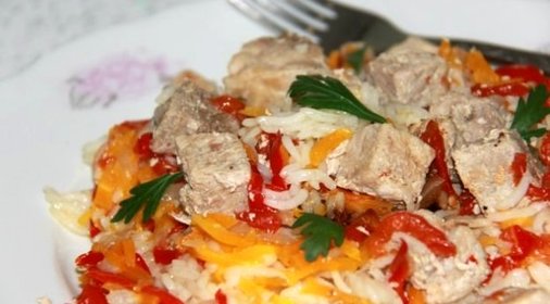 Плов в аэрогриле