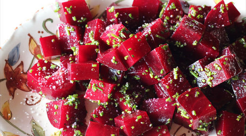 Простой свекольный салат