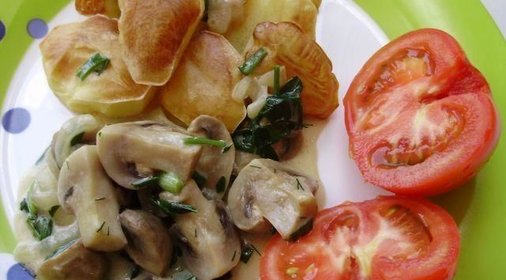 Грибы в микроволновке