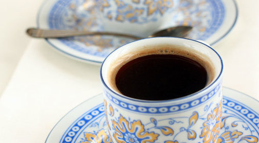 Карамельный кофе в турке