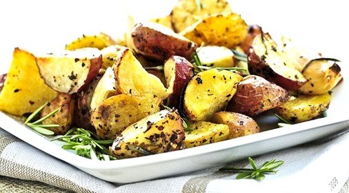 Жареный картофель с оливками и лимоном по‑мароккански