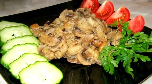 Шампиньоны в мультиварке Поларис