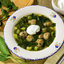 Зеленый суп с крапивой