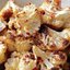 Салат из цветной капусты и сушеной клюквы