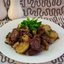 Печень с картошкой