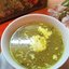 Суп со шпинатом и мятой
