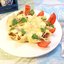 Фаршированные «ракушки» с грибами и ветчиной