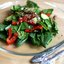 Салат со шпинатом и овощами