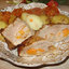 Мясо, фаршированное овощами
