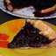 Пирог с черникой из слоеного бездрожжевого теста