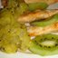 Мясо с киви