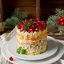 Салат с курицей и орехами