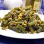 Стручковая фасоль с кедровыми орешками