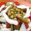 Салат из брюссельской капусты с яйцом и колбасой