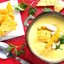Мексиканский кукурузный суп с начос