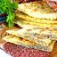 Турецкие лепёшки с мясом и картошкой