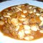 Постная фасоль с грибами и овощами