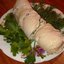Куриный рулет с брынзой и зеленью