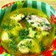 Суп с куриными крылышками и галушками