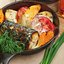 Скумбрия с овощами