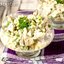 Салат «Гринни» с индюшиными сердечками и зелёным горошком