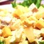 Салат с копчёной курицей и ананасами