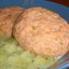 Котлеты из красной рыбы с сыром