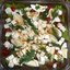 Зеленый салат с черри, яйцами и сыром