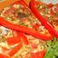 Перец фаршированный сыром в пароварке