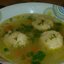Суп с сырными шариками