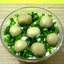 Закусочный салат с грибами