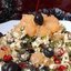 Салат с курицей,грейпфрутом и маслинами