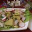 Салат из картофеля с редисом