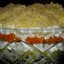 Салат из горбуши и картофеля