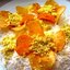 Салат с куриной ветчиной