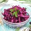 Салат из краснокочанной капусты
