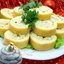 Рулет с луком и яйцом
